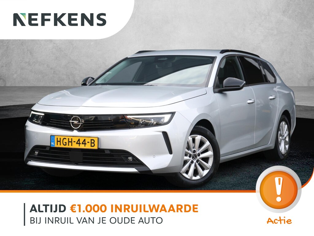 Opel Astra Sports Tourer 1.2 110pk Business Edition Camera | Stoelverwaming + Stuur | Navigatie | Trekhaak | Apple Carplay & Android Auto
