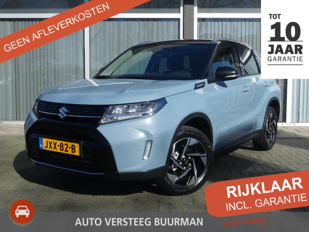 Suzuki Vitara 1.4 Boosterjet Smart Hybrid Style Autom., € 5.100,- VOORDEEL, Trekhaak, Camera, Adaptive Cruise Control, Navigatie, Carplay / Android Auto.
