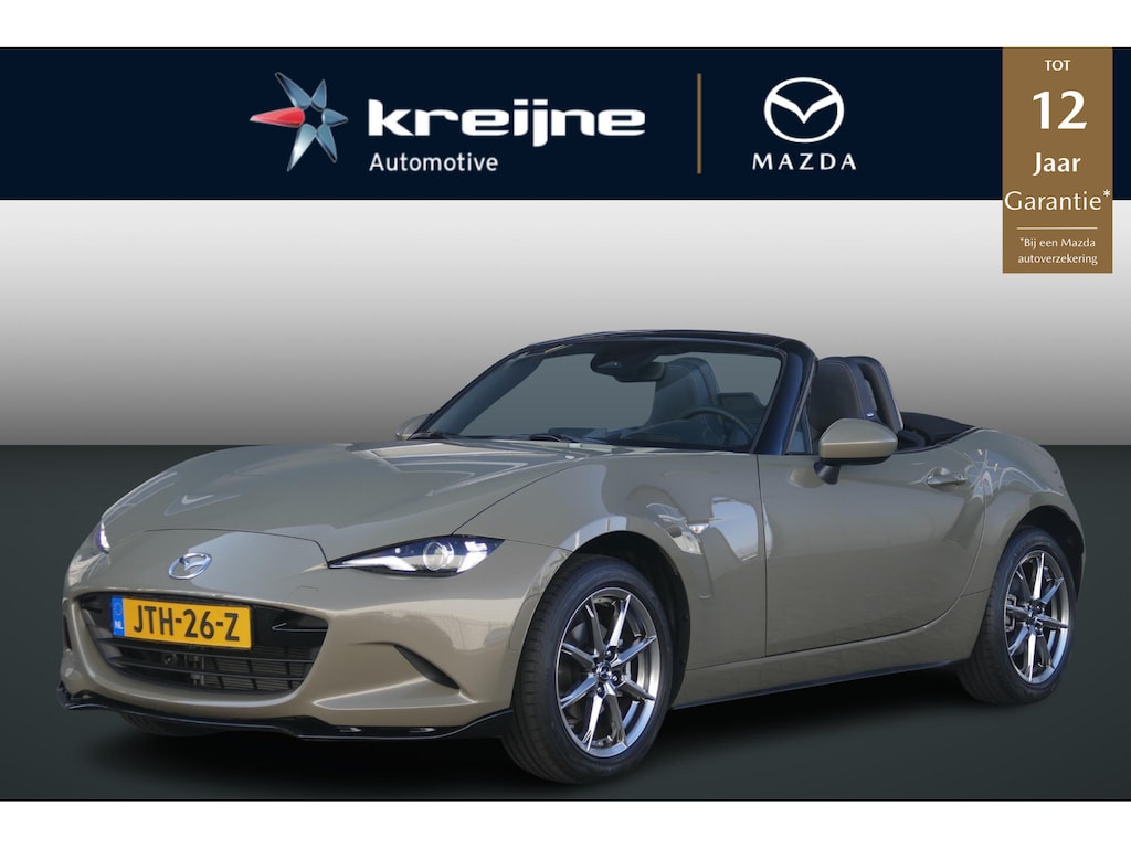 Mazda MX-5 1.5 SkyActiv-G 132 Exclusive-Line | Sport pakket! | €7.214,- Voordeel | Unieke Kleur | Camera | RIJKLAARPRIJS!