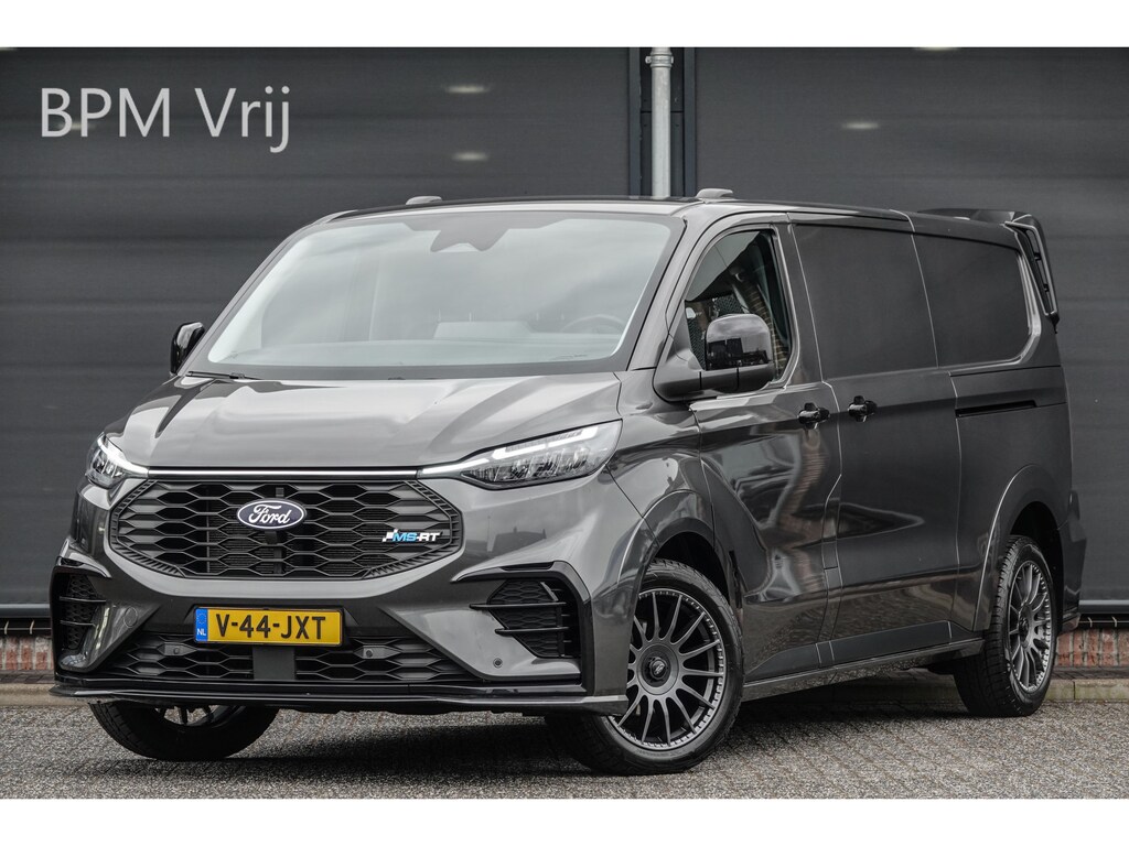 Ford Transit Custom L2H1 2.0Tdci 170Pk Aut. | MS-RT | AWD | 320 | 2xSchuifdeur | Achteruitrijcamera | Trekhaak | 19''