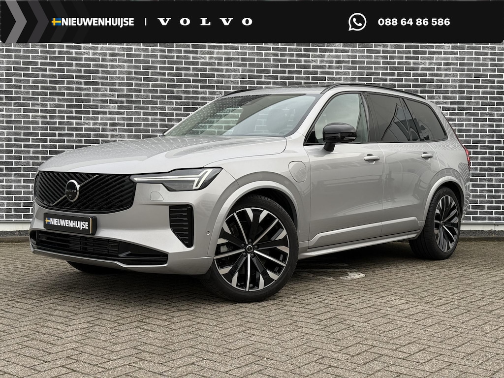 Volvo XC90 2.0 T8 Plug-in Hybrid AWD Ultra Dark | PHEV Long Range | Facelift | Luchtvering | Head-up Display | 360 Graden Camera | Harman Kardon Audio | Panoramadak | Keyless Entry | BLIS | Cruise Control Adaptief