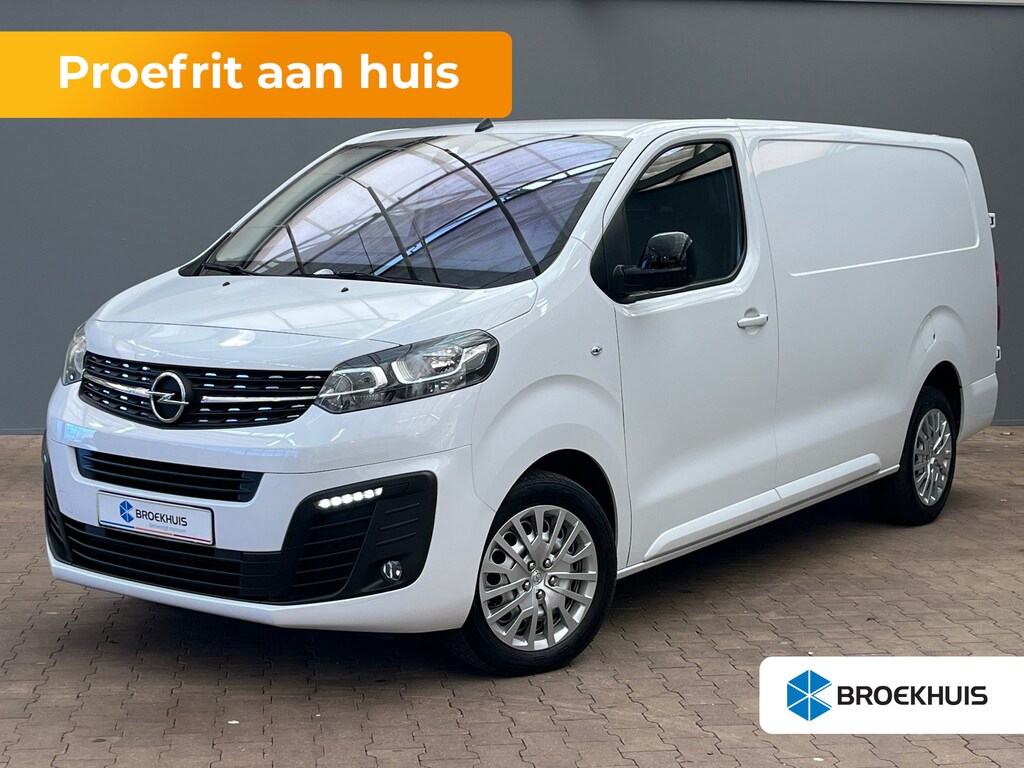 Opel Vivaro 2.0 BlueHDi 145 S&S L3 Camera | Ingerichte Laadruimte | Carplay | Keyless | Climate | Cruise | Parkeersensoren Achter | 2 zitplaatsen rechtsvoor | 360 Parkeercamera | Achterdeuren met ruiten
