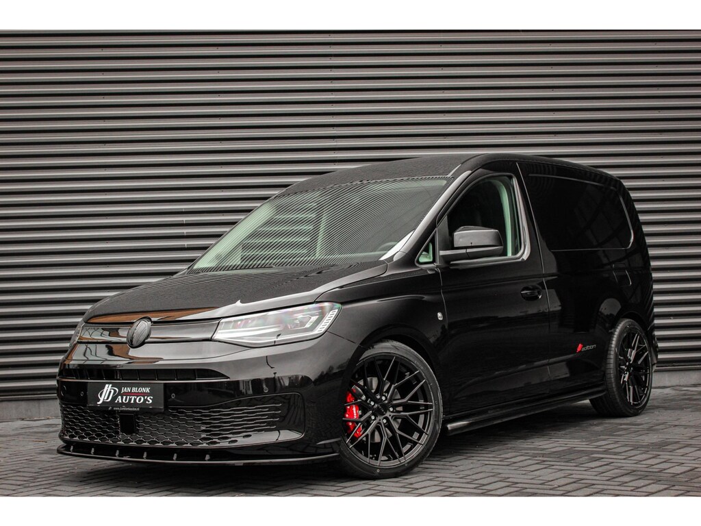 Volkswagen Caddy Cargo 2.0 TDI 122PK DSG JB- EDITION / MAXTRON / SIDE- BARS / VERLAAGD / ELEK- PAKKET / PDC / CAMERA / BLACK OPS