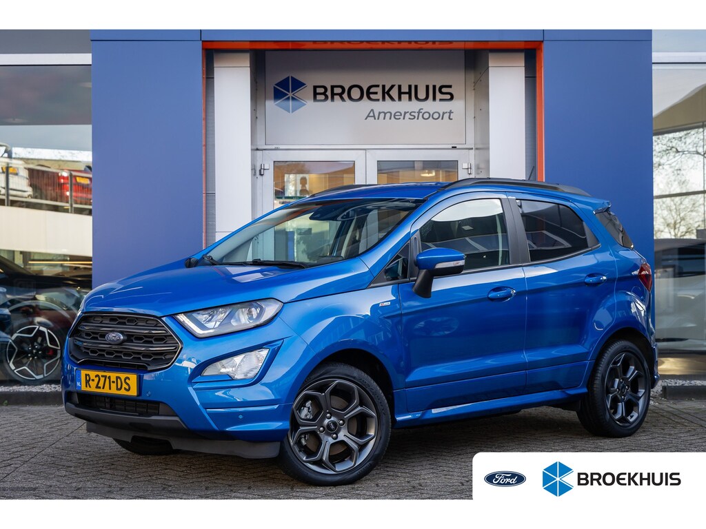 Ford EcoSport 1.0 EcoBoost ST-Line | Camera | Stoel/stuur/voorruit verwarming | B&O audio | Apple Carplay/Android Auto | Clima | Navi | Achteruitrijcamera | Apple Carplay/Android Auto|telefoonintegratie premium | Audio installatie premium
