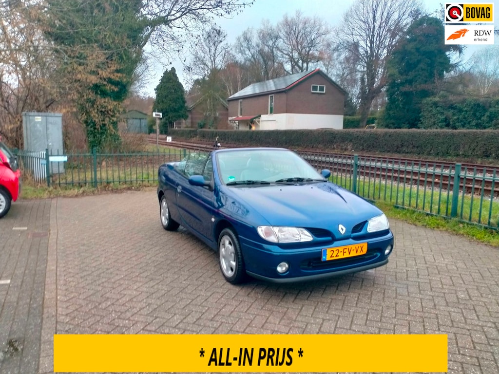 Renault Megane Cabrio 1.6e zeer nette auto liefhebbersauto ALLINPRIJS