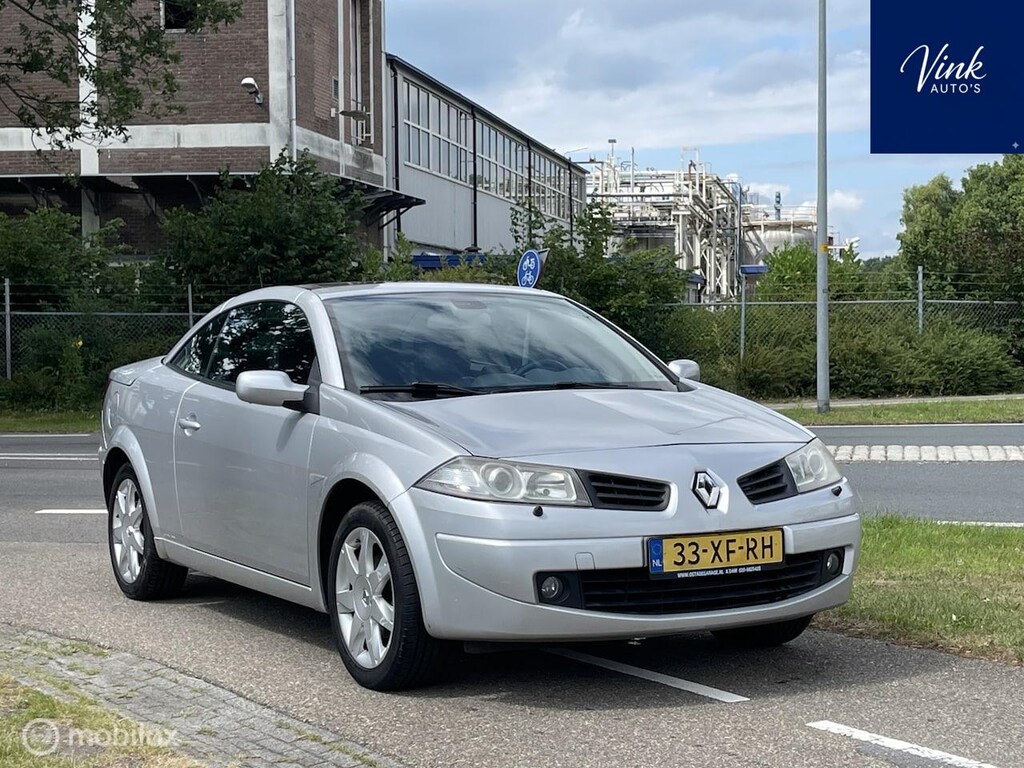 Renault Megane coupé cabriolet 1.6-16V Tech Line Karmann | Lederen bekleding | Panoramadak | Climate Control | Xenon
