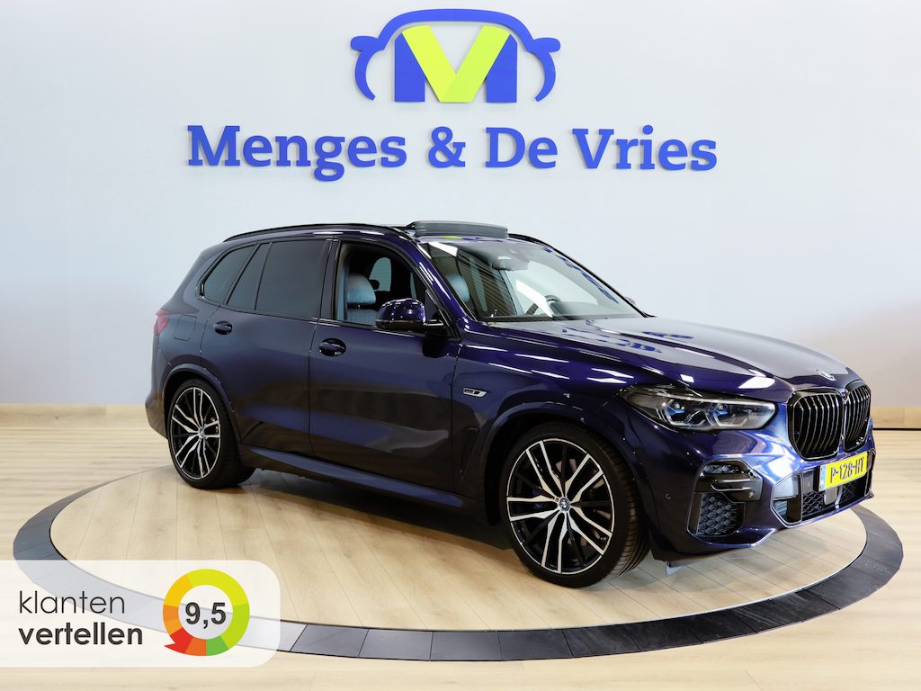 BMW X5 xDrive45e High Executive M Sport Pakket Individual | Airco ECC | Panorama | Alcantara hemel | 360 Camera | Luchtvering | Laser | Apple Carplay | Isofix | NAP