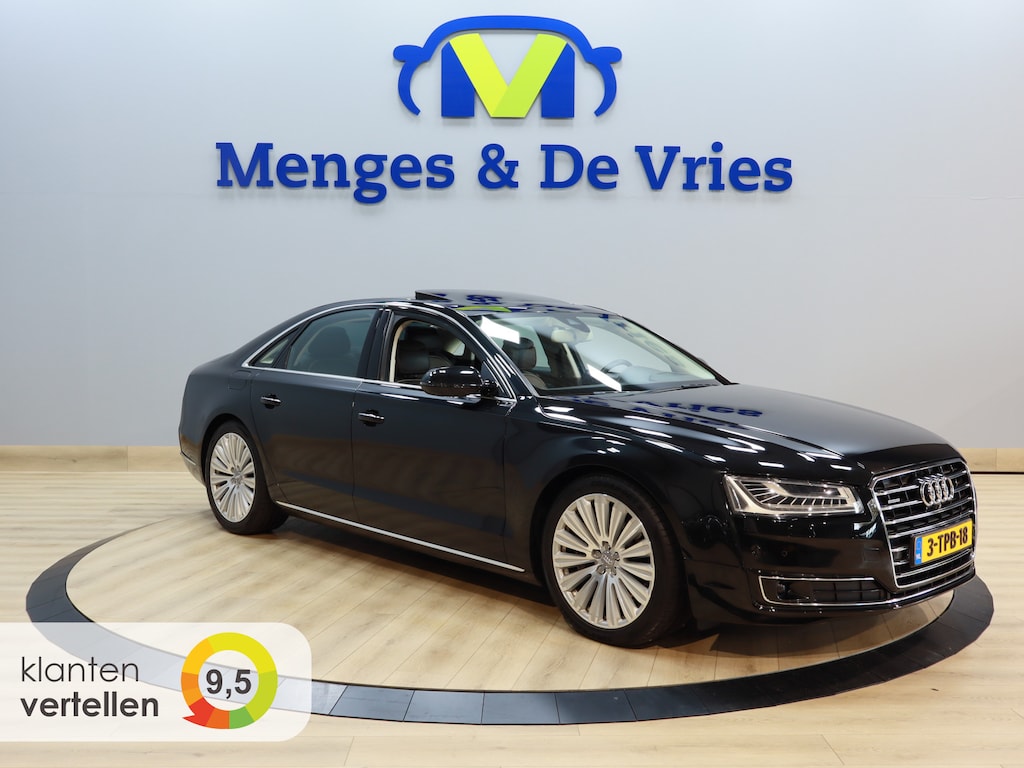 Audi A8 4.0 TFSI quattro Pro Line+ Soft Close | Lucht Vering | 360 Camera | Massage | Stoel Ventilatie | Alcantara Hemel | Dashboard Leder | Memory | NAP