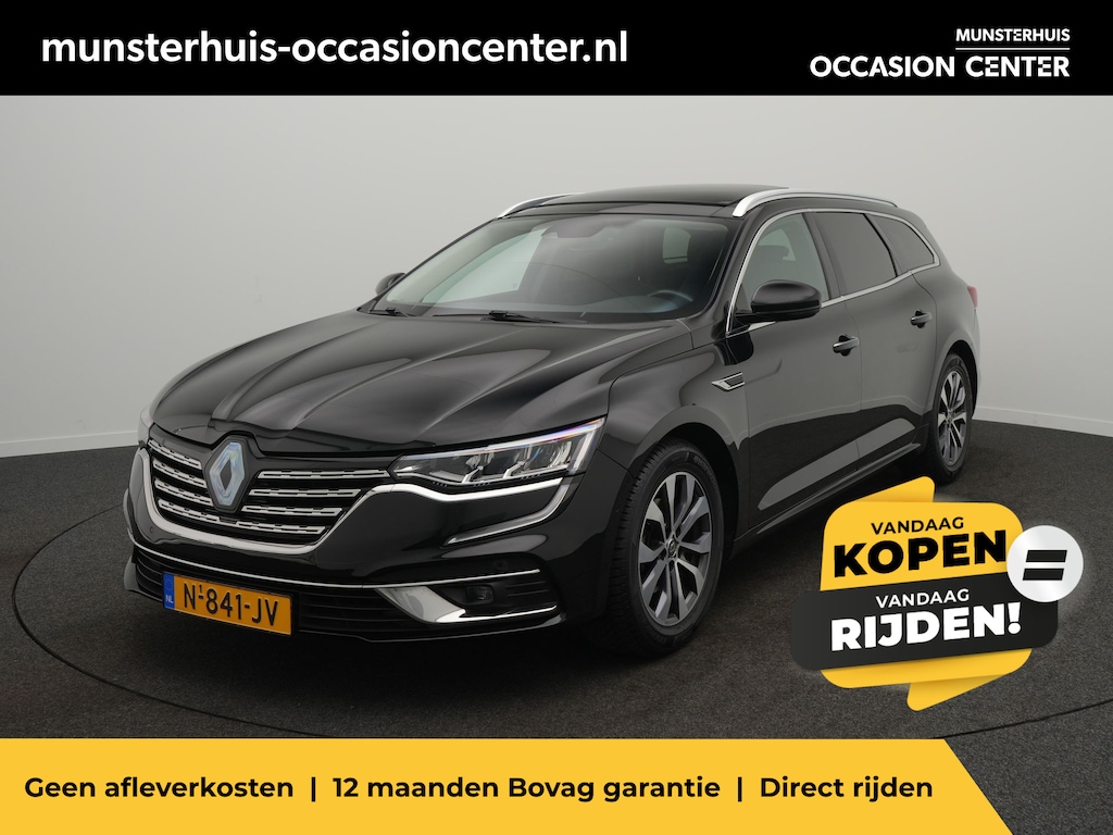 Renault Talisman Estate TCe 160 EDC Business Intens - Occasion Lease vanaf €614 p/m - RIJKLAARPRIJS - 160 pk! - Automaat - All Seasonbanden - Achteruitrijcamera - Elektrisch Glazen Schuif-/Kanteldak - Dealeronderhouden