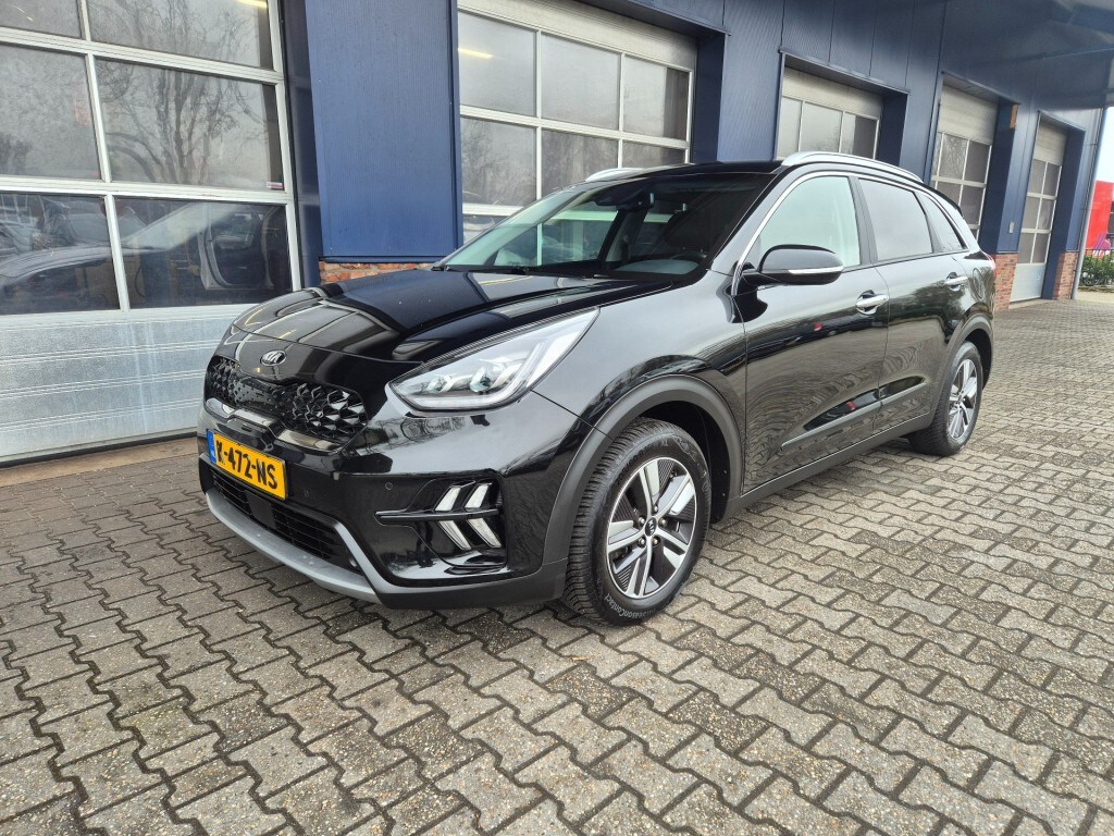 Kia Niro Hybrid 1.6 GDI HyvridDynamicPlusline, Camera, Leer, Carplay, Stuur/stoel verwarming, ALL IN prijs!