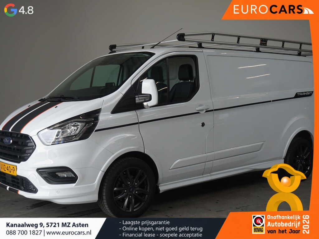 Ford Transit Custom 290 2.0 TDCI L2H1 Sport Edition 170PK Airco Navigatie Apple Carplay/Android Auto ACC Bluetooth Trekhaak Stoelverwarming Verwarmbare voorruit