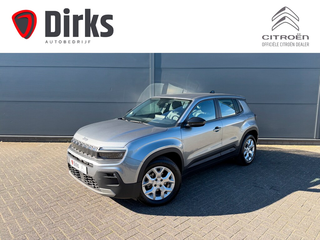 Jeep Avenger 100pk Altitude (Camera - Keyless Entry - Adaptieve Cruise Controle - Elektrische Klep - JBL - LED - 17"incl 4S - Automatische Airco - Navigatie)