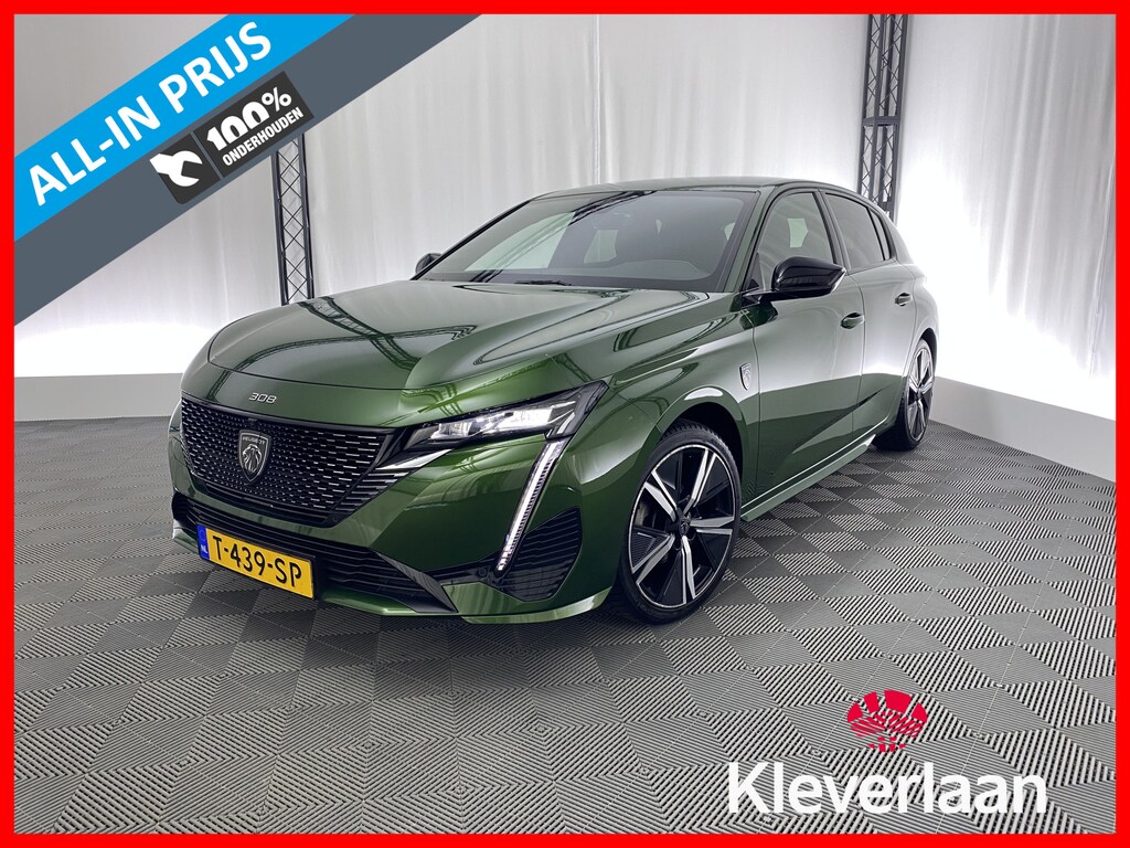 Peugeot 308 1.2 PureTech GT | Apple carplay | Rondom camera | 18 inch | Verwarmd stuur, stoel, voorruit | LED |