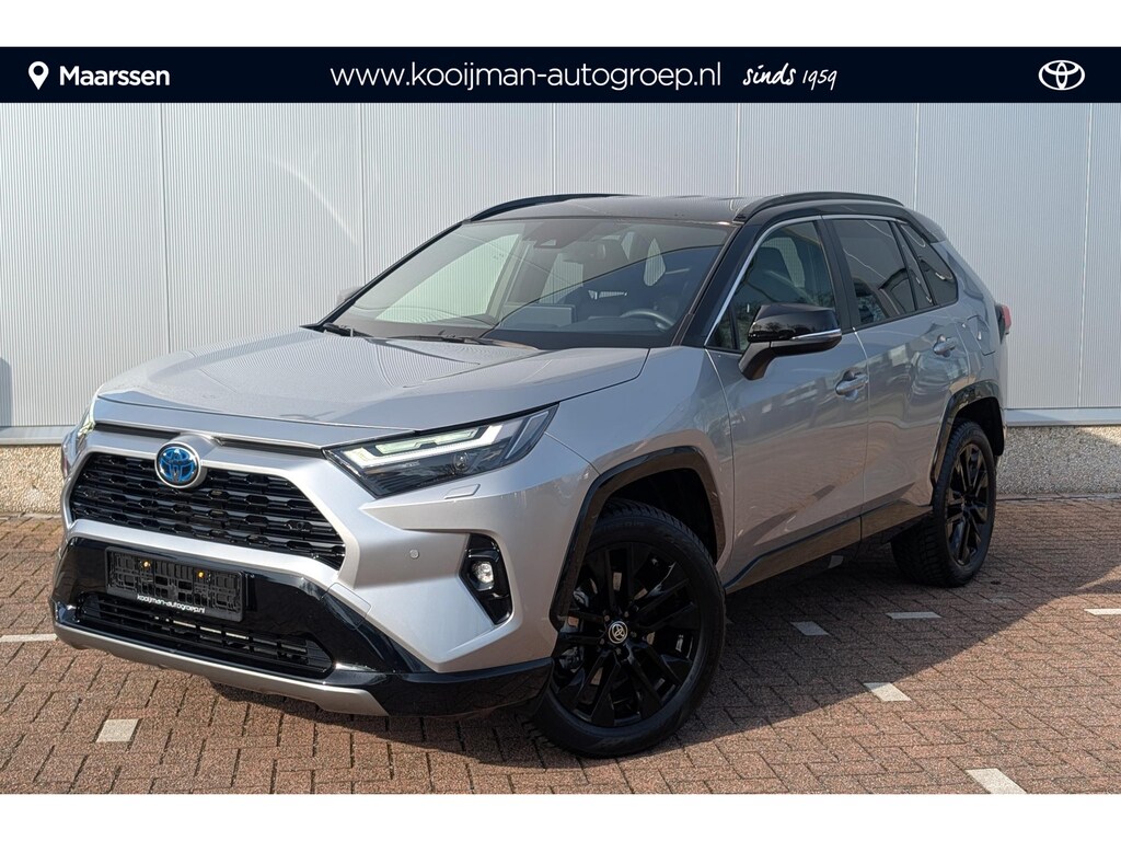 Toyota RAV4 AWD Bi-tone Stoel- & Stuurwielverwarming, Parkeersensoren rondom, Elektr. verstelbare bestuurdersstoel, Navigatie Apple CarPlay/Android Auto, Adaptieve cruise control