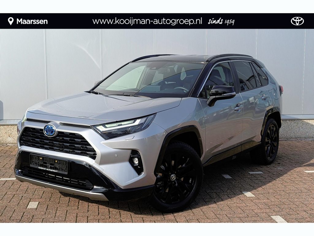 Toyota RAV4 AWD Bi-tone / Stoel- & Stuurwielverwarming / Parkeersensoren rondom / Elektr. verstelbare bestuurdersstoel / Navigatie Apple CarPlay / Android Auto / Adaptieve cruise control /
