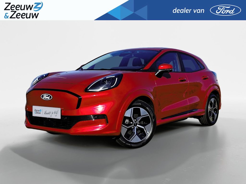 Ford Puma Gen-E 46,8 kWh Select | 3.400,- Ready Set Ford Bonus | Winterpack | Afn. Trekhaak | Driver assistancepack | 17" Lichtmetaal | 360Camera | Adaptive Cruisecontrol | Dodehoekdetectie | Led verlichting | Apple Carplay&Android Auto | Nieuw te bestellen |