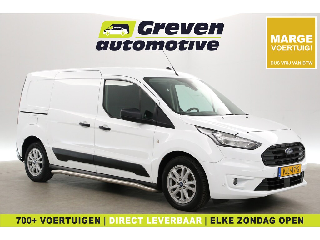 Ford Transit Connect 1.5 L2 100PK | Marge | 3 Zits | Airco | Cruise | Stoelverw. | Parkeersens.