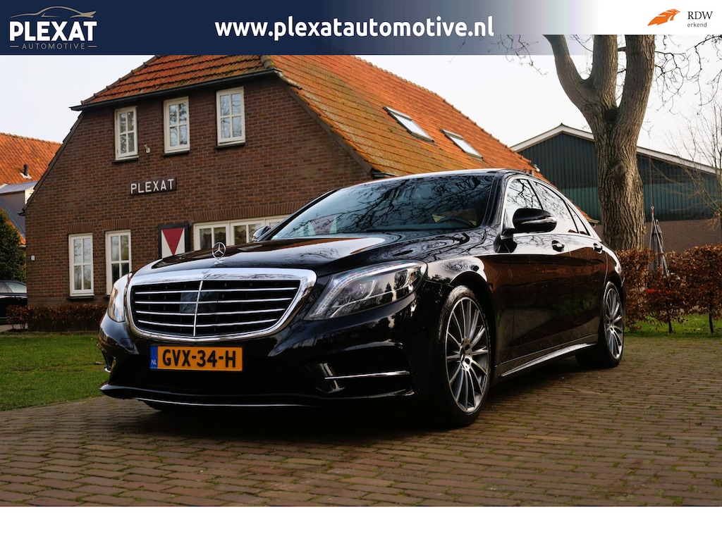 Mercedes-Benz S-klasse 350d Prestige Plus Aut. | AMG-Pakket | Panorama | Soft-Close | Dodehoekbewaking | Burmester | Historie |