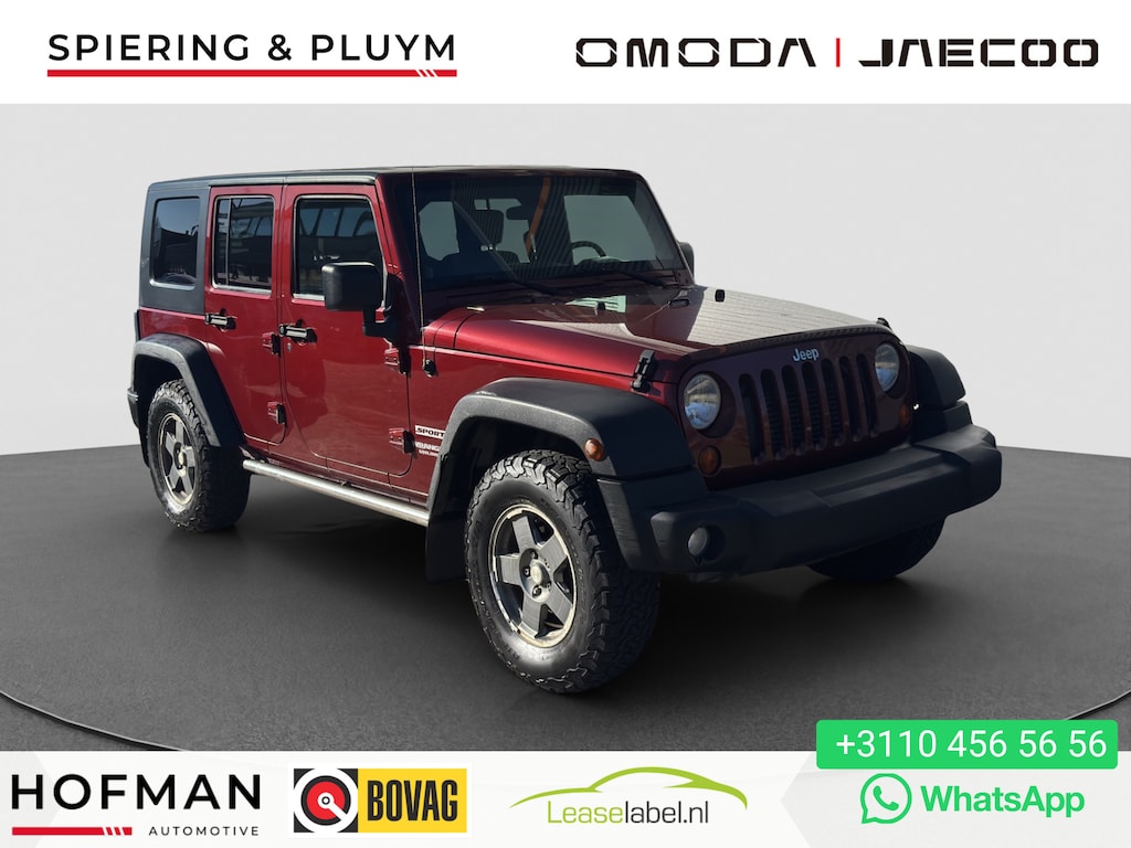 Jeep Wrangler Unlimited 2.8 CRD High Sport | Trekhaak | Yougtimer | Cruise | 4X4 | Euro4