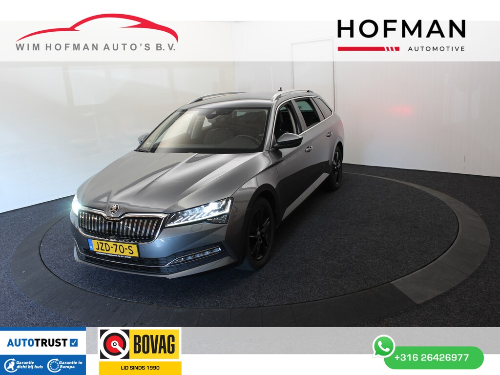 Skoda Superb 1.4 TSI iV Style Vol leder 360ºCam El aKlep + Trekh Dhoek