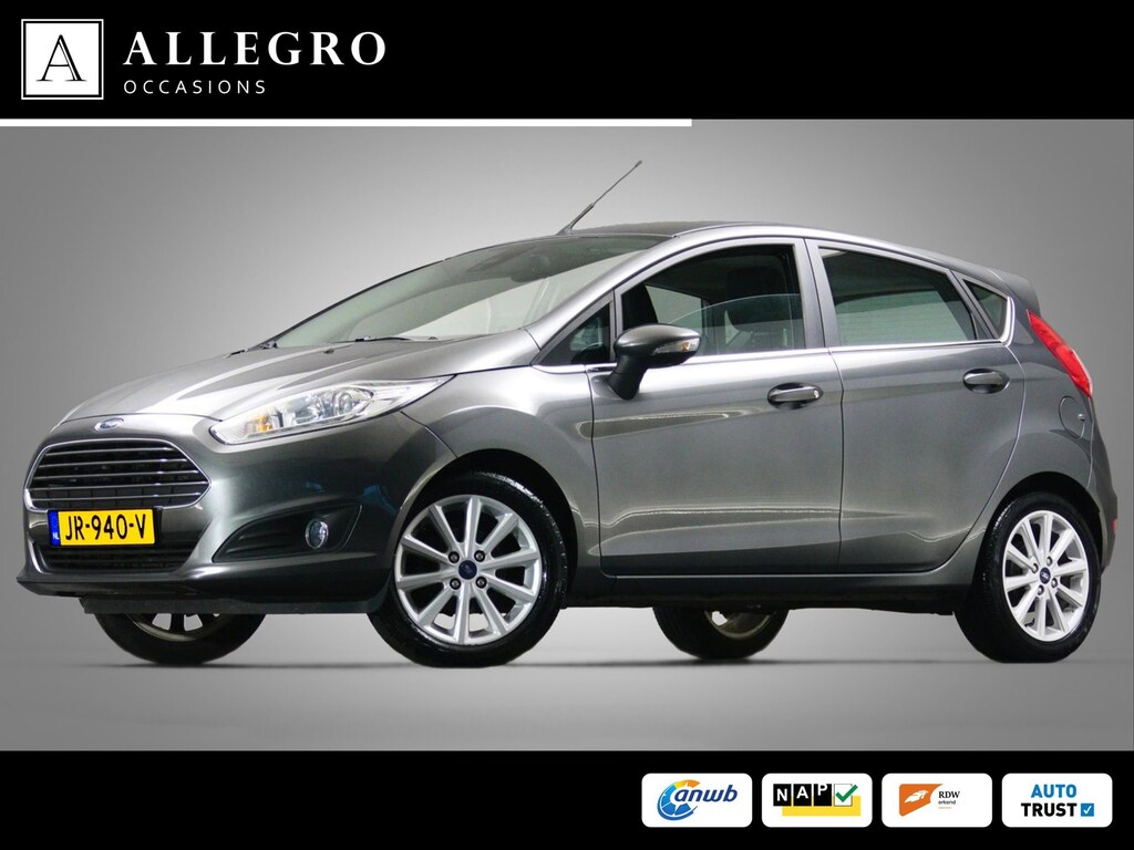 Ford Fiesta 1.0 Titanium (NAVIGATIESYSTEEM, CLIMATE CONTROL, CRUISE CONTROL, PARKEERSENSOREN ACHTER, VOORRUITVERWARMING, TREKHAAK)