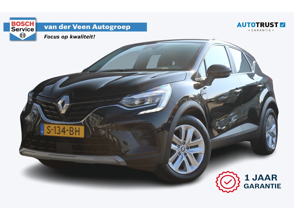 Renault Captur 1.0 TCe 90 evolution | Incl. 12 maanden garantie | Achteruitrijcamera | Parkeersensoren | Navigatie | Apple Carplay/Andorid Auto | DAB | Bluetooth | Climate control | Airco | Keyless entry | Cruise control