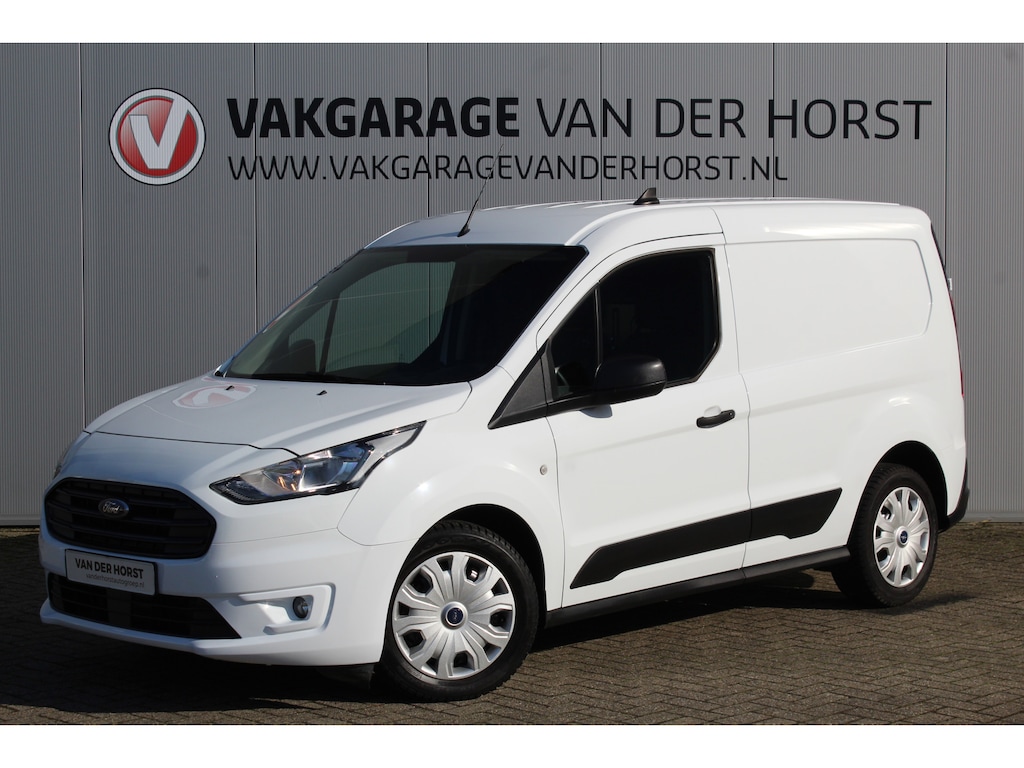 Ford Transit Connect 1.0-100pk Ecoboost L1 Trend. Dames en heren ondernemers, let op: benzine uitvoering ! Parkeersensoren, Cruise Control, Airco, Zijschuifdeur rechts etc.
