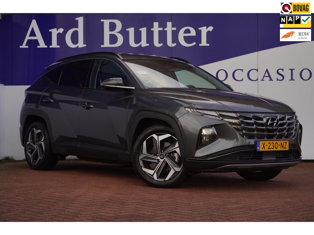Hyundai Tucson 1.6 T-GDI PHEV Premium 4WD 265PK / 360"Camera / 1EIG / LED / Volleder / Stoel&Stuur-verw. / ORIG-NL / = SUPER