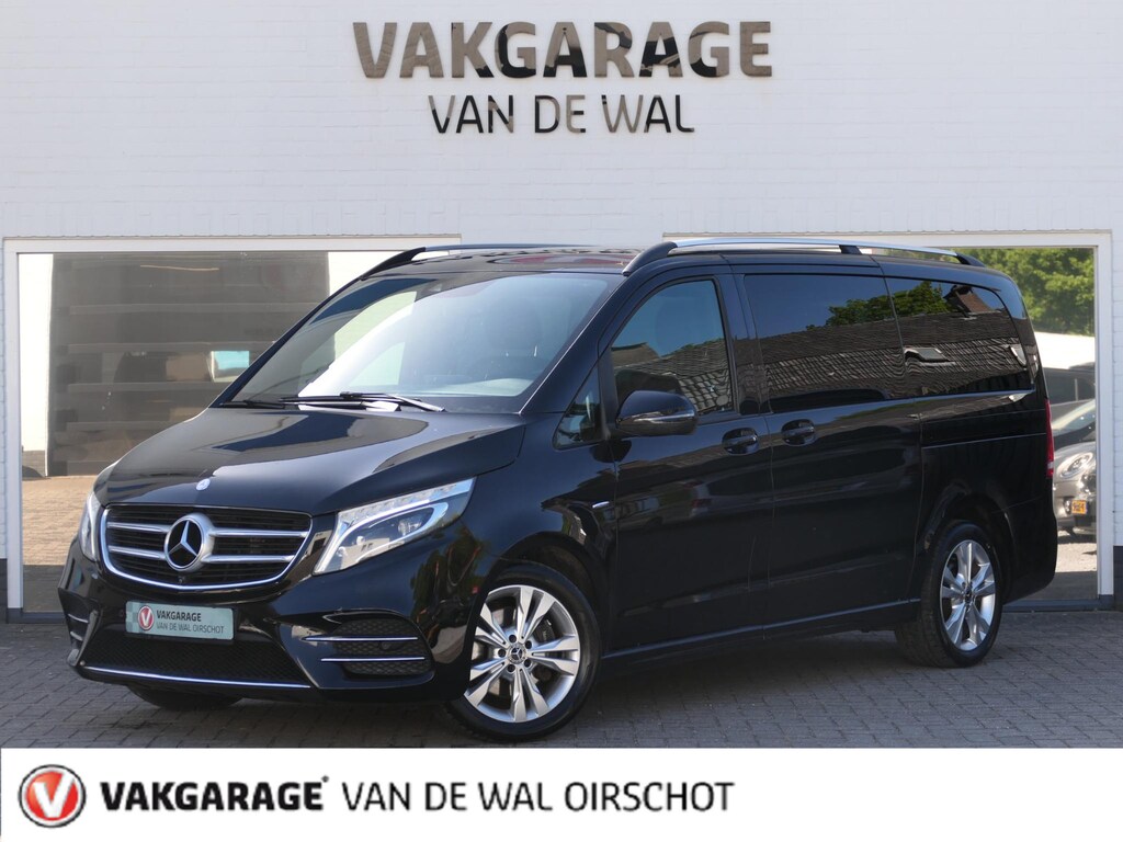 Mercedes-Benz V-klasse 250d Lang Avantgarde Edition | AMG | Panoramadak | 360°-camera | Standkachel | Burmester | Carbon interieur | Trekhaak | Dodehoek detectie | Elektrische schuifdeuren + achterklep