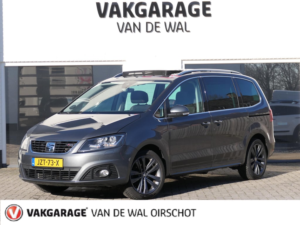 SEAT Alhambra FR-Line | 7-persoons | Panoramadak | Trekhaak | Memory | Keyless | ACC | Elektrische schuifdeuren + achterklep | Stoelverwarming | Achteruitrijcamera