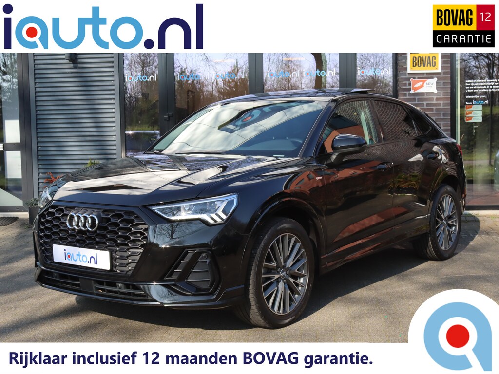 Audi Q3 Sportback 35 TFSI S-Line Optiek Black Pano/Leder/LED/ACC/Camera/Virtual Cockpit+/19"/Trekhaak wegkl.