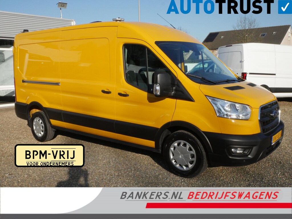 Ford Transit 2.0TDCI 130PK L3H2 Airco 2800kg haak Schadevrij
