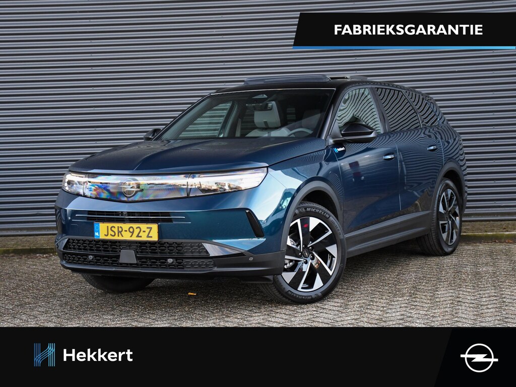Opel Grandland GS 1.2 Turbo Hybrid 145pk Automaat SCHUIF-DAK | FOCAL | TREKHAAK | ADAPT. CC | HEAD-UP | DODE HOEK