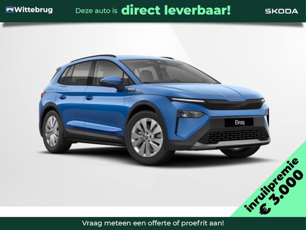 Skoda Elroq 50 Selection PRIVATE LEASE vanaf 449 pm! Camera / Sensoren / Wireless Smartlink / Navigatie / Climatronic