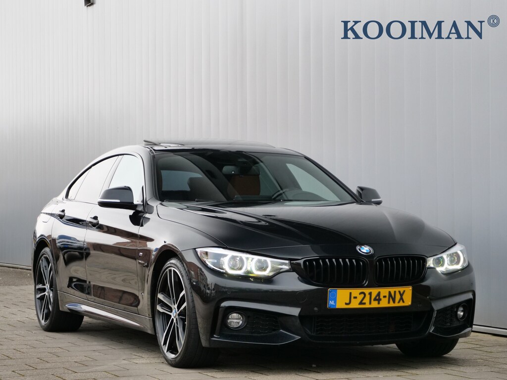 BMW 4-Serie Gran Coupe 420i High Executive Edition 184 Pk Automaat M-pakket / Navigatie / DAB / Leer / Camera / Schuifdak