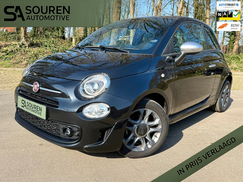 Fiat 500 1.0 Hybrid Rockstar / Panoramadak / Airco / Apple Carplay-Android Auto / Cruise control / Lichtmetalen velgen 15"