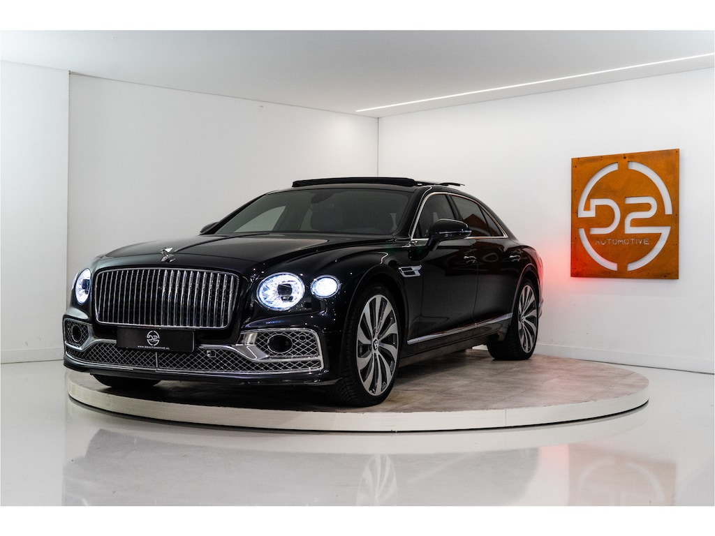 Bentley Flying Spur 2.9 V6 Hybrid Mulliner 544PK | Pano | B&O | Night | Luchtvering | Garantie