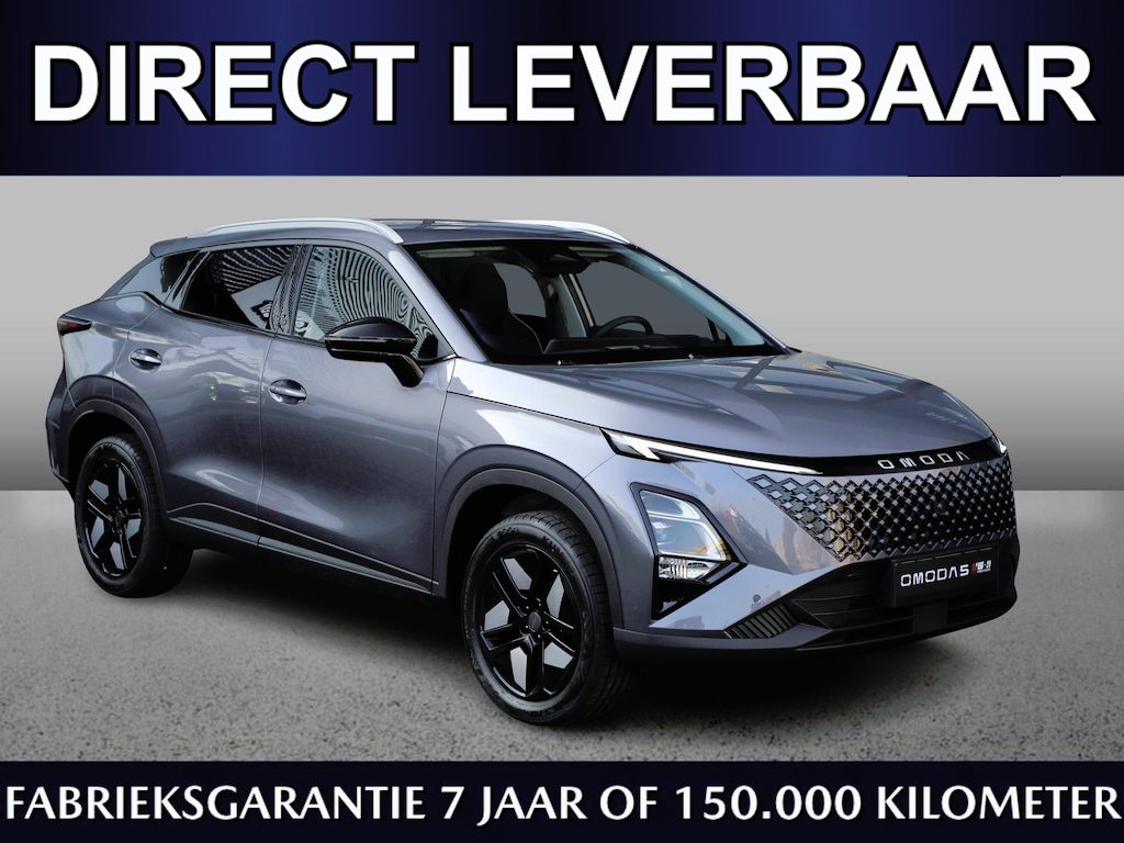 Omoda 5 Premium 1.5 Hybrid | Direct leverbaar | Adaptive cruise | Airco | Keyless | 360 cam | CarPlay