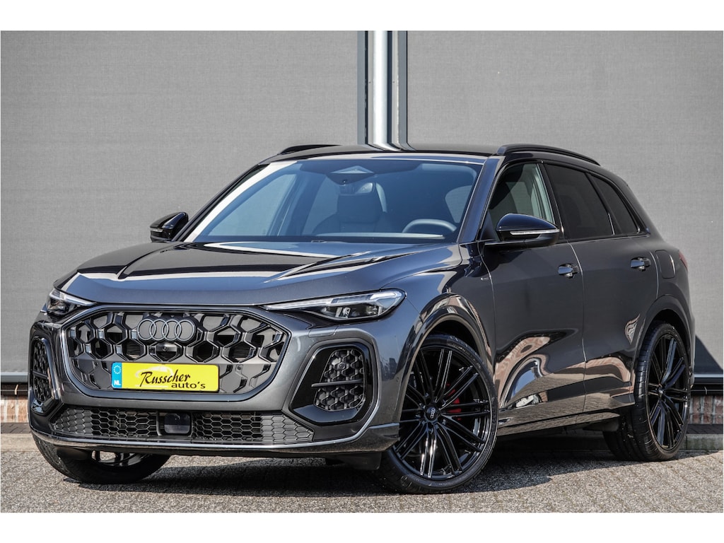 Audi Q5 e-hybrid 367Pk | Quattro | Luchtvering | S-Line | MMI Bijrijdersdisplay | Tech Plus | 360° Camera | Trekhaak | 22'' | Daytona Grey