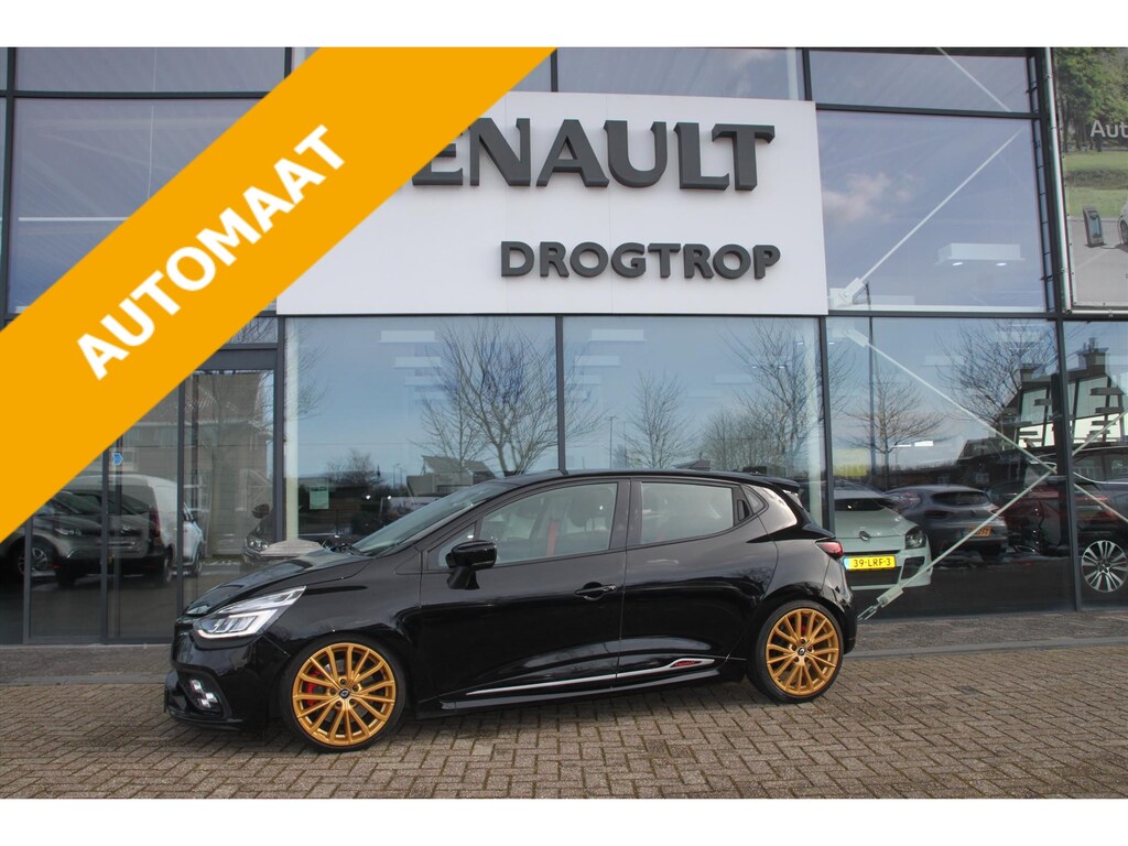 Renault Clio 220PK-RS TROPHY-122DKM-LEDER-CAMERA-BLACK & FAST-