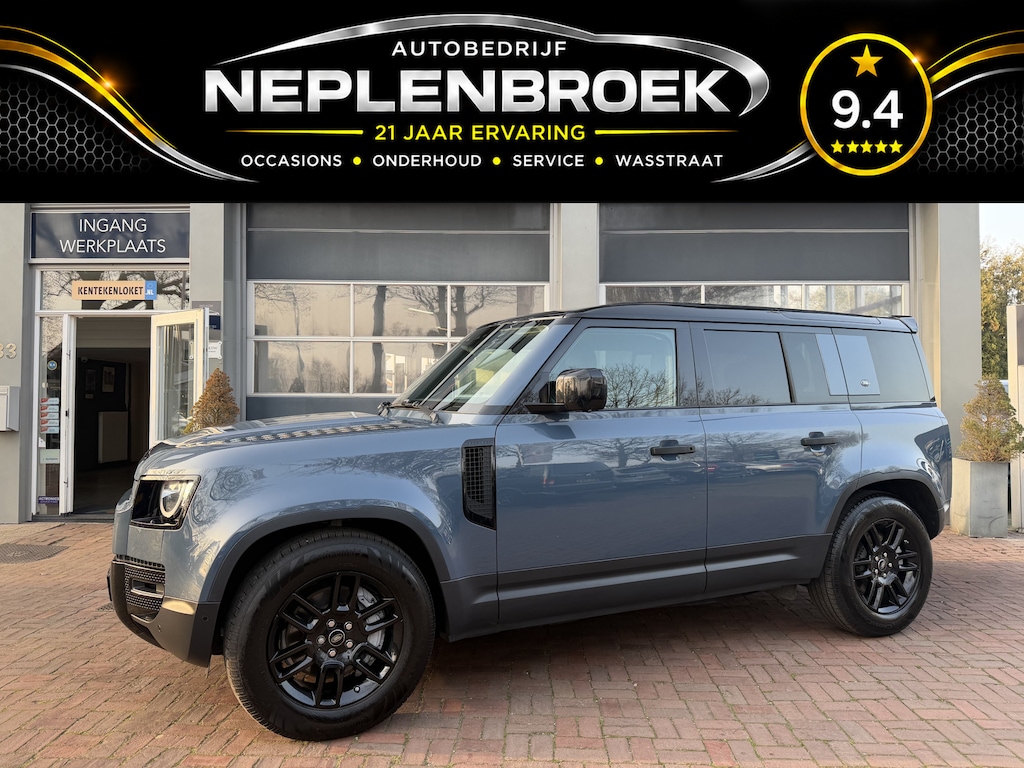 Land Rover Defender 110 3.0 P400 110 X-Dynamic S 5 Persoons Luchtvering Trekhaak LED Camera Urban 19''
