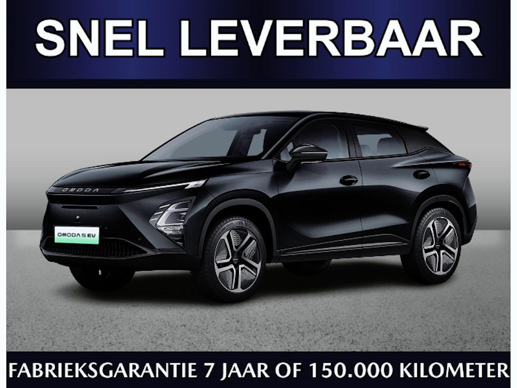 Omoda 5 EV Premium 61 kWh | Snel leverbaar | €750,- inruilvoordeel* | 430km range | 18% bijtelling | Adaptive cruise | Navi | Keyless | 360 cam | CarPlay