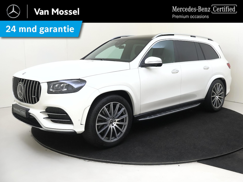 Mercedes-Benz GLS 400 d 4MATIC Premium Plus 7 Persoons /Panoramadak / Trekhaak /Burmester/ HUD /Rijassistentiepakket /Memory stoelen