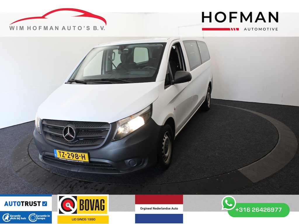 Mercedes-Benz Vito Tourer APK t/m 06-2027 109 BT Extra Lang 9 Pers 2+2+2+3 € 17940 Excl BTW