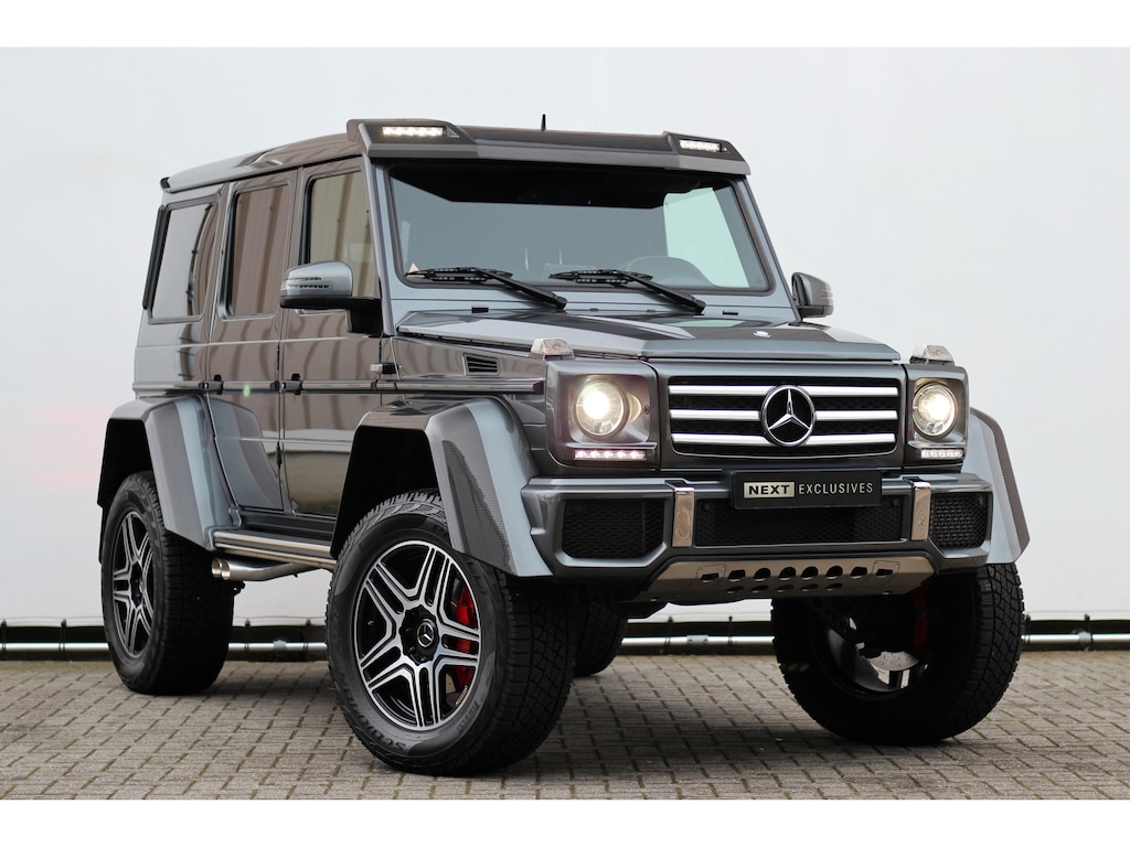 Mercedes-Benz G-klasse 500 4x4² | Orig. NL | BRABUS | Designo | Pano | RVS