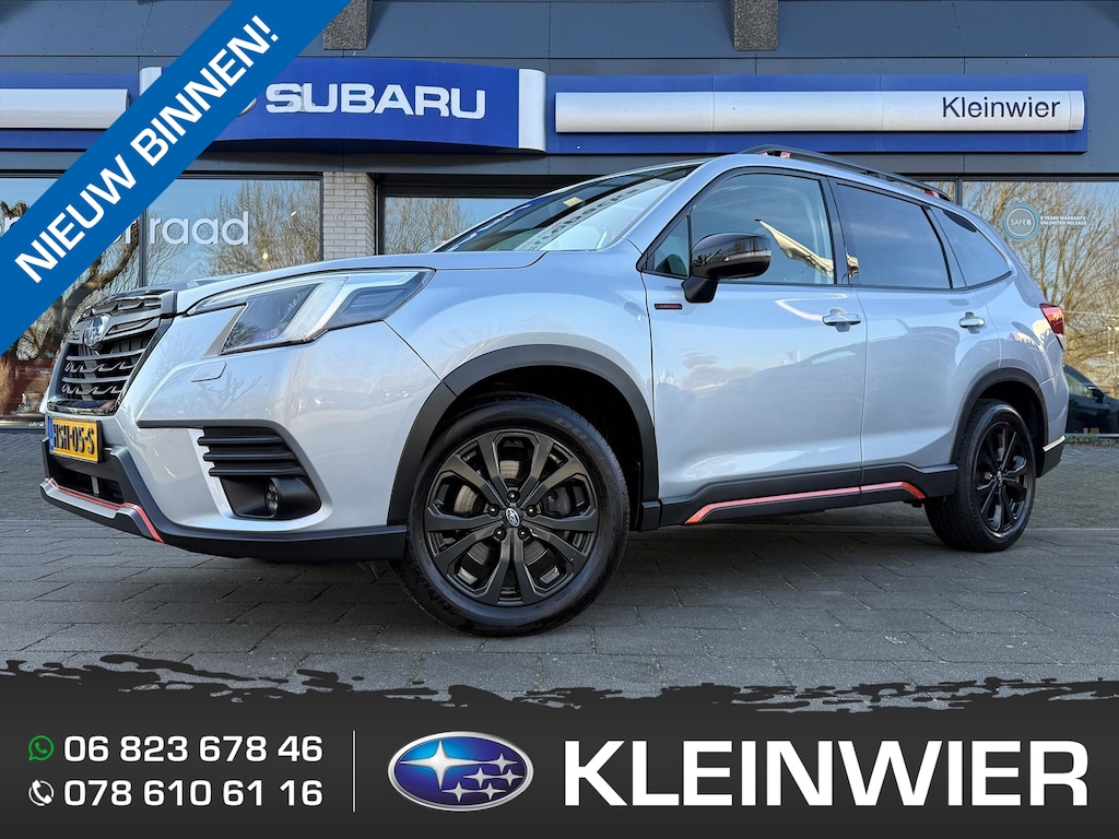 Subaru Forester 2.0i e-BOXER 150pk CVT AWD SPORT | Navi | Trekhaak | Panodak | SRH | DAB