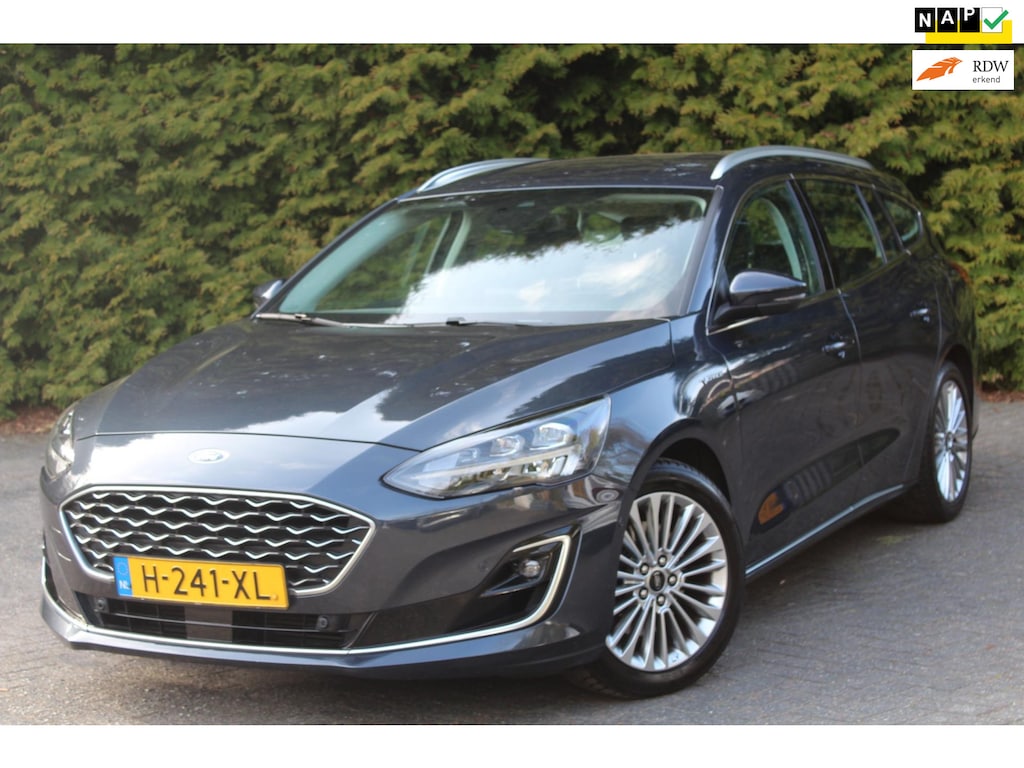 Ford Focus Wagon 1.0 EcoBoost Vignale 125PK | Parkeercamera | Lederen bekleding | Climate| Keyless Entry\Start | Headup Display