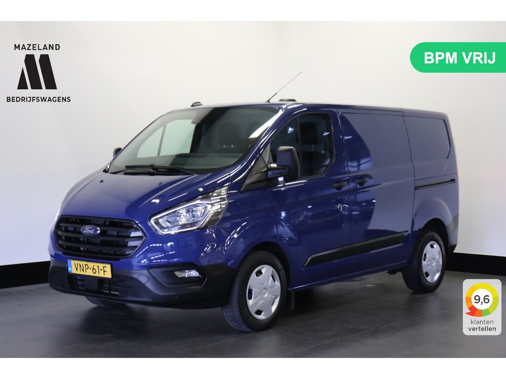 Ford Transit Custom 2.0 TDCI 130PK Automaat 2x Schuifdeur EURO 6 - Airco - Navi - ACC - €15.900,- Excl.