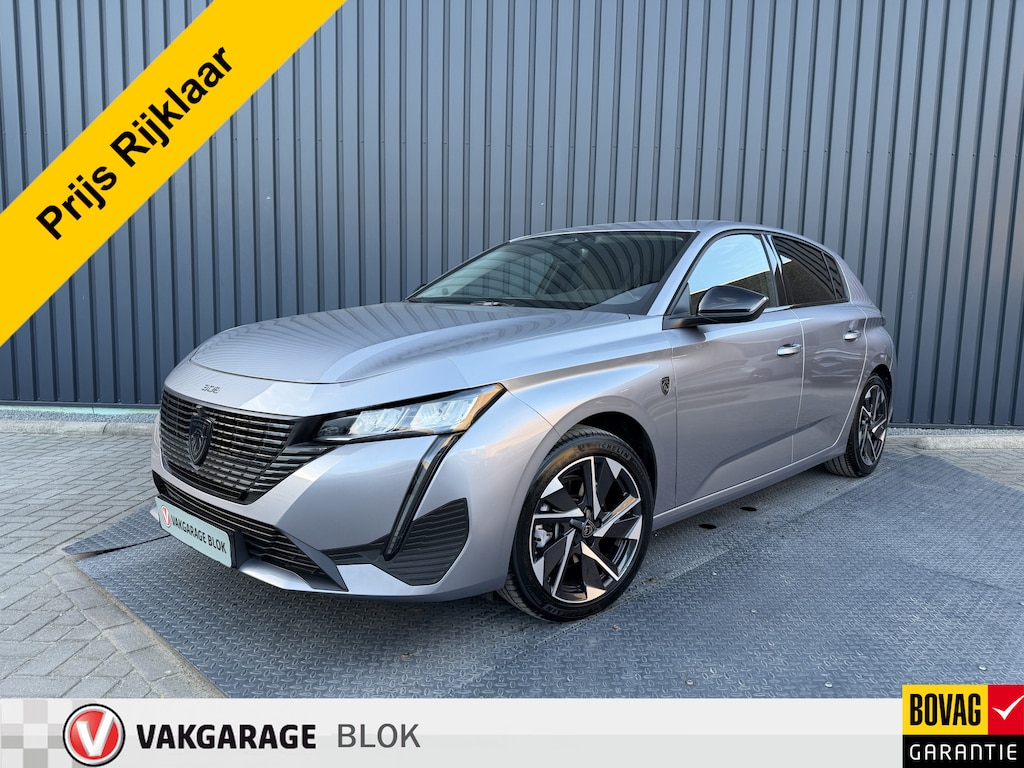 Peugeot 308 1.2 Hybrid 136 e-DCS6 Allure GT | TOP km 9.400 | Trekhaak | 1ste Eigenaar | Rijklaar!!
