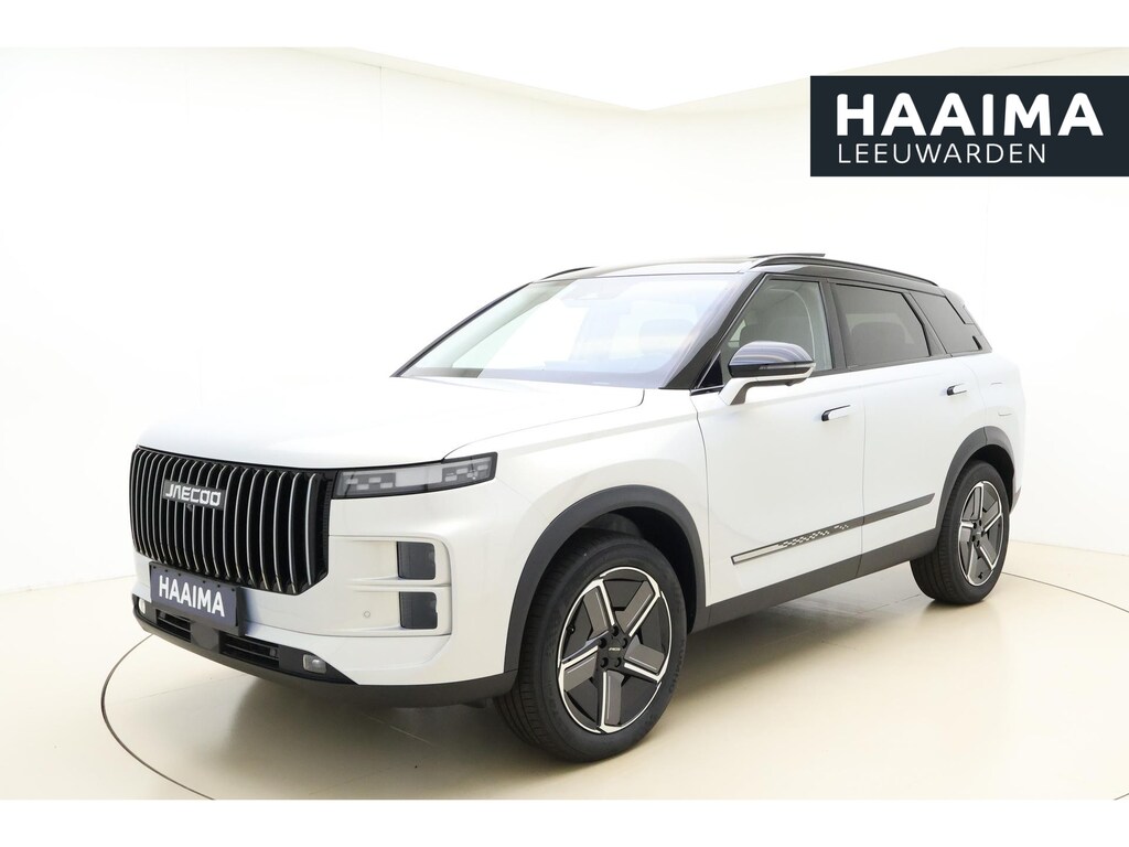 Jaecoo 7 Exclusive | RIJKLAAR INCLUSIEF €2.500,- REGISTRATIEVOORDEEL | Glazen schuif-/ kanteldak | 7 jaar garantie tot 150.000 km | 360 3D Camera | Lederen bekleding | Stoelventilatie & verwarming | Elektrische achterklep | Apple Carplay/Android auto